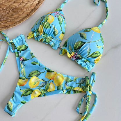 Bikini Lima - Ruffled Top